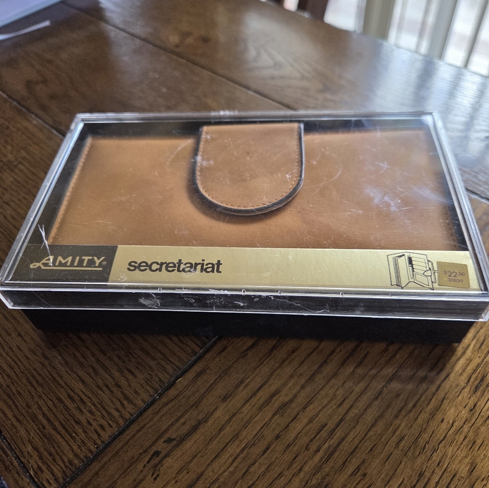 New Old Stock Mid Century Amity Secretariat Wallet - Picture 2 of 5